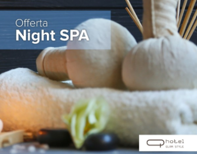 Offre spéciale Night SPA à l'Hôtel Glam Style.